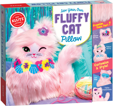 Hardcover Sew Your Own Fluffy Cat Pillow Book