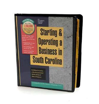 Hardcover Starting and Operating a Business in South Carolina Book