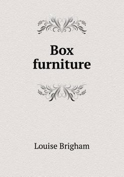 Paperback Box furniture Book