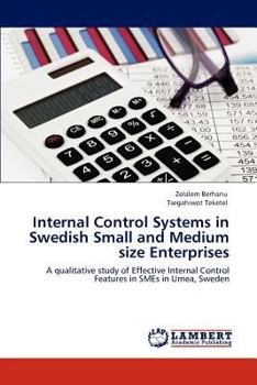 Paperback Internal Control Systems in Swedish Small and Medium size Enterprises Book