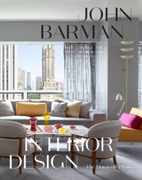 Hardcover John Barman Interior Design Book