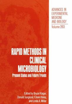 Paperback Rapid Methods in Clinical Microbiology: Present Status and Future Trends Book