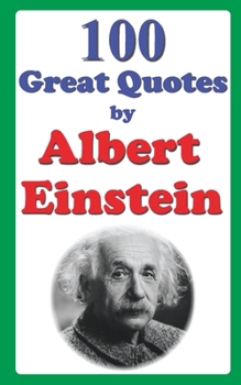 Paperback 100 Great Quotes by Albert Einstein Book