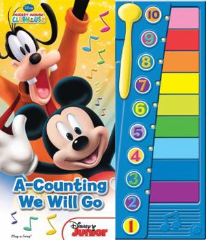 Hardcover Disney Mickey Mouse Clubhouse (Disney Junior) A-Counting We Will Go Book