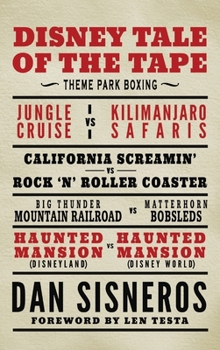 Hardcover Disney Tale of the Tape: Theme Park Boxing Book