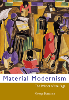 Paperback Material Modernism: The Politics of the Page Book