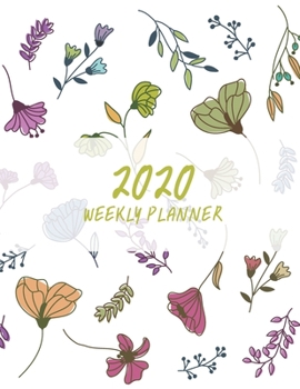 2020 Weekly Planner: Academic Weekly & Monthly Pocket Calendar Schedule Organizer, 8.5" x 11", 50 Pages