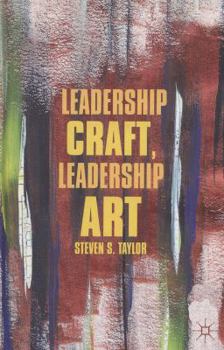 Hardcover Leadership Craft, Leadership Art Book