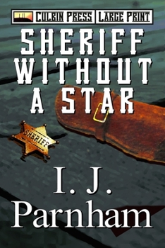 Paperback Sheriff Without a Star: Large Print Book