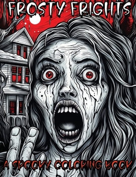 Paperback Frosty Frights: A Spooky Coloring Book