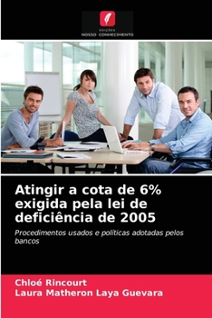 Paperback Atingir a cota de 6% exigida pela lei de deficiência de 2005 [Portuguese] Book