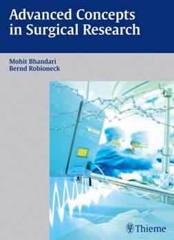 Paperback Advanced Concepts in Surgical Research Book