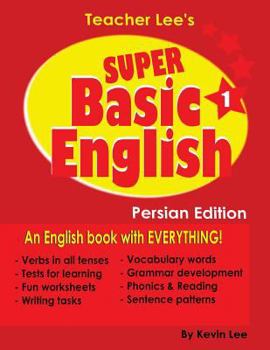 Paperback Teacher Lee's Super Basic English 1 - Persian Edition Book