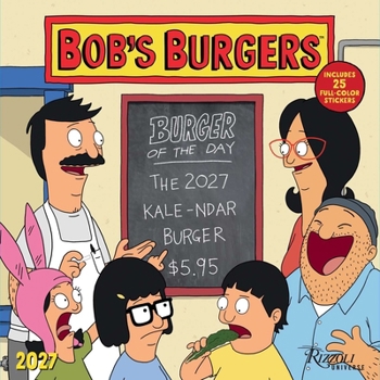 Calendar Bob's Burgers 2027 Wall Calendar Book
