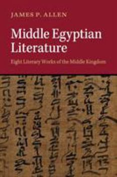 Paperback Middle Egyptian Literature Book