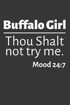 Paperback Buffalo Girl: Funny Buffalo Gifts for Women Book