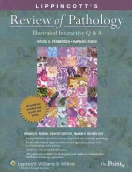 Paperback Lippincott's Review of Pathology: Illustrated Interactive Q & A Book