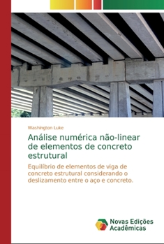 Paperback Análise numérica não-linear de elementos de concreto estrutural [Portuguese] Book
