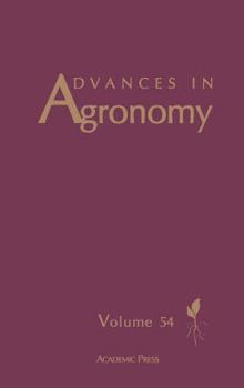 Hardcover Advances in Agronomy: Volume 54 Book