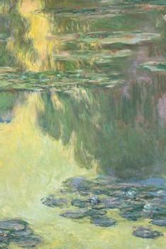 Paperback Monet Water Lillies Journal: Blank Lined Journal Style Notebook Book