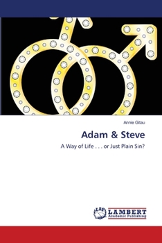 Paperback Adam & Steve Book