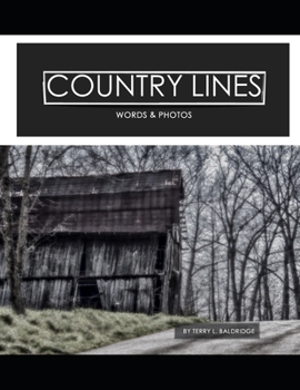 Paperback Country Lines: Words & Pictures Book