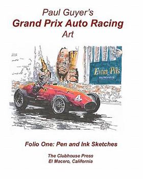 Paperback Paul Guyer's Grand Prix Auto Racing Art: Folio One Book