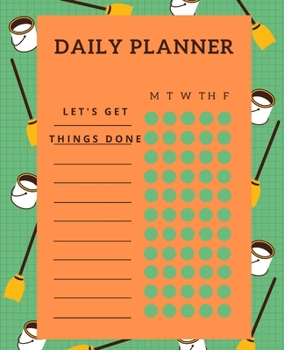 Paperback Daily Planner: Undated Monthly Weekly Day Planner Keep Track of Daily Progress: High Performance Time Management Undated Planne Book