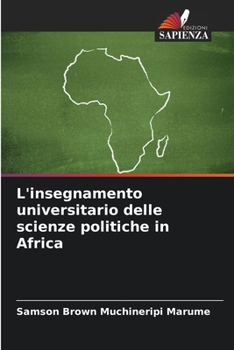 Paperback L'insegnamento universitario delle scienze politiche in Africa [Italian] Book