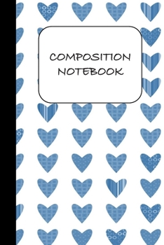 Paperback Composition Notebook: Pretty college ruled lined composition notebook Book