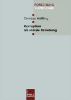 Paperback Korruption ALS Soziale Beziehung [German] Book