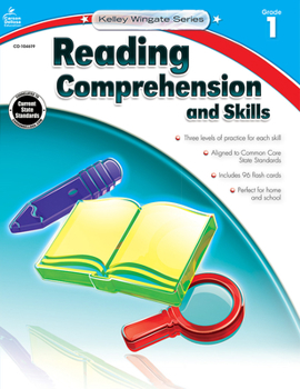 Paperback Reading Comprehension and Skills, Grade 1 Book