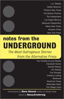 Paperback Notes from the Underground: The Most Outrageous Stories from the Alternative Press Book