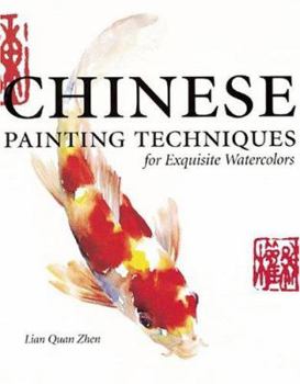 Paperback Chinese Painting Techniques for Exquisite Watercolors Book