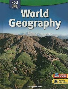 Hardcover Geography Middle School, World Geography: Student Edition 2009 Book