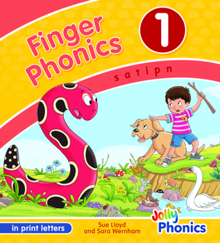 Board book Finger Phonics Book 1: In Print Letters (American English Edition) Book