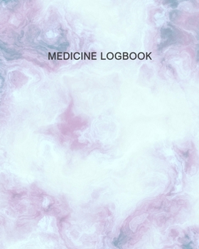 Paperback Medicine Logbook: Daily Medication Tracker Log Book: LARGE PRINT Daily Medicine Reminder Tracking. Practical Way to Avoid Duplication an Book