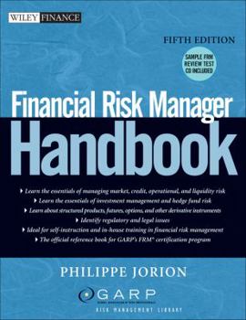 Paperback Financial Risk Manager Handbook [With CDROM] Book