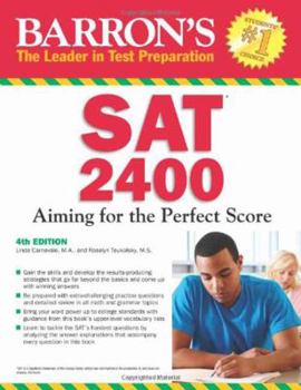 Paperback Barron's SAT 2400 Book