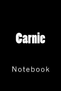 Paperback Carnie: Notebook Book