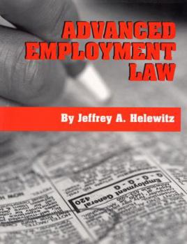Paperback Advanced Employment Law Book