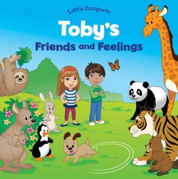 Board book Little Passports Toby's Friends and Feelings | Ages 3-5 Book