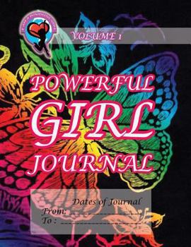 Paperback Powerful Girl Journal - Magical Butterfly: Volume 1 Book