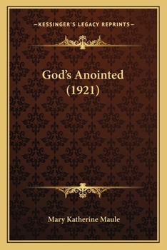 Paperback God's Anointed (1921) Book