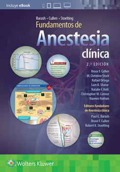Paperback Barash, Cullen Y Stoelting. Fundamentos de Anestesia Clínica [Spanish] Book