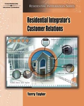 Paperback Residential Integrator's Customer Relations (Residential Integration) Book