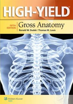 Paperback High-Yield(tm) Gross Anatomy Book
