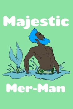 Paperback Majestic Mer Man: Personal Expense Tracker Book