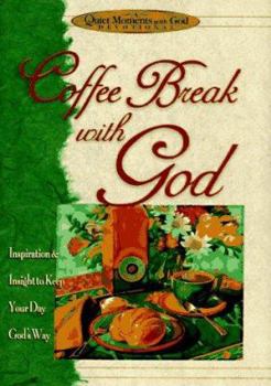 Hardcover Coffee Break with God Book