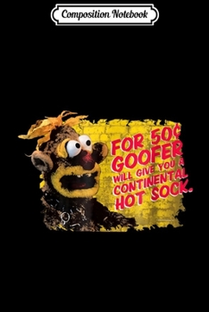 Composition Notebook: The Happytime Murders Goofer 50 Cents  Journal/Notebook Blank Lined Ruled 6x9 100 Pages